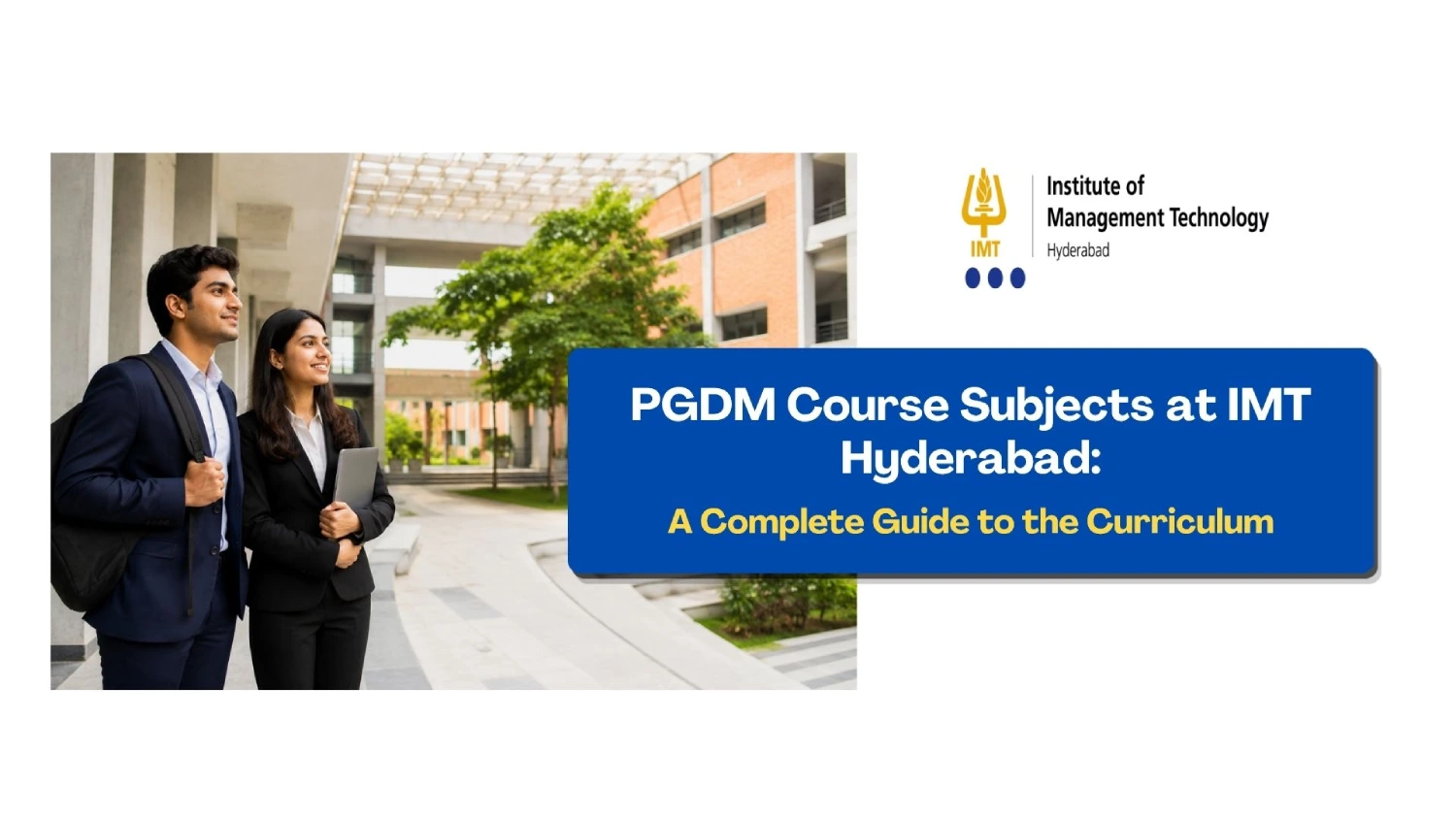 PGDM Course Subjects