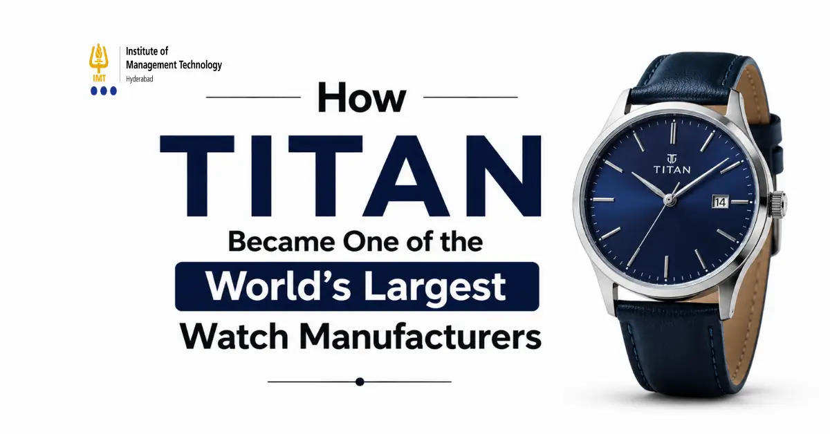 Titan watch manufacturing case study for PGDM students