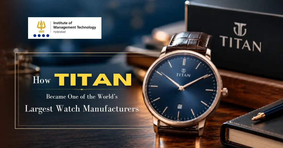 Titan watch manufacturing case study for PGDM students