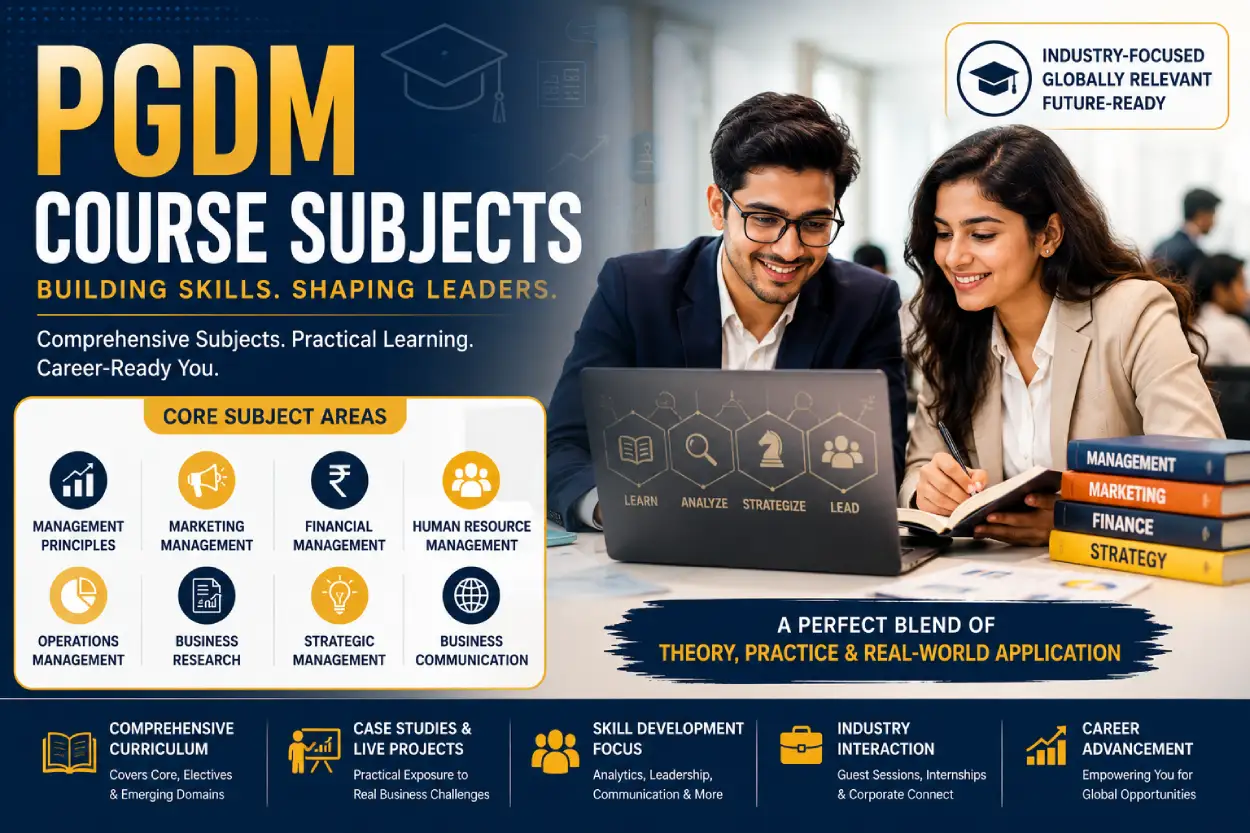 pgdm course subjects