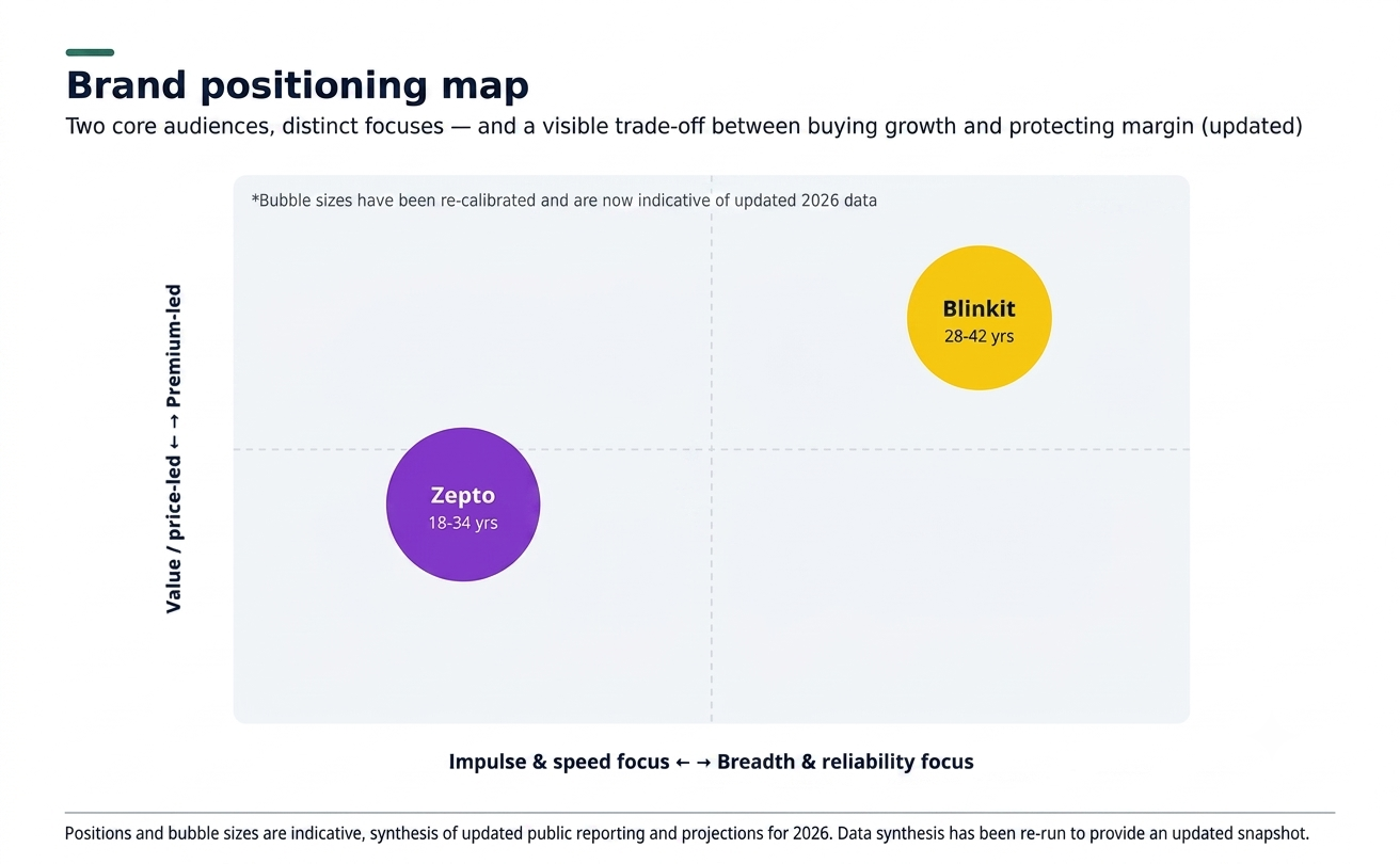 Brand positioning map