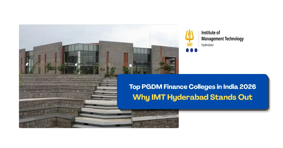 Students comparing the top PGDM finance colleges in India for 2026 admission