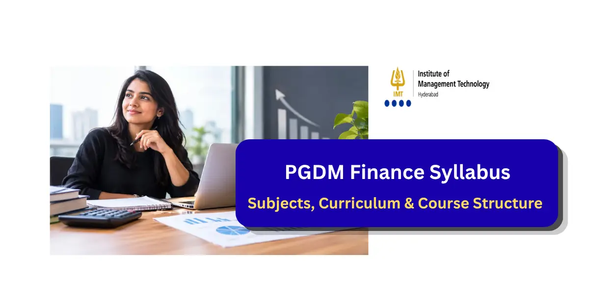 PGDM Finance Syllabus